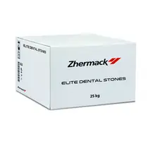 Zhermack Elite Rock (Cream) 25kg - сверхтвердый гипс IV класса для воспроизведения культей в несъемном протезировании