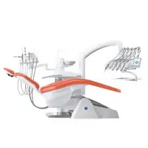 Stern Weber S320 TR - стоматологическая установка с верхней или нижней подачей инструментов