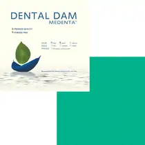 Medenta Dental Dam - завеса резиновая "Раббер дам" Медента зеленая/тонкая