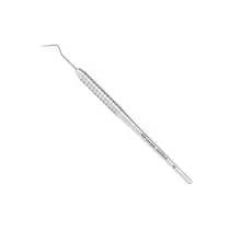 Asa Dental ML0700-9 - зонд N9 односторонний изогнутый малый Leonardo с полой легкой ручкой